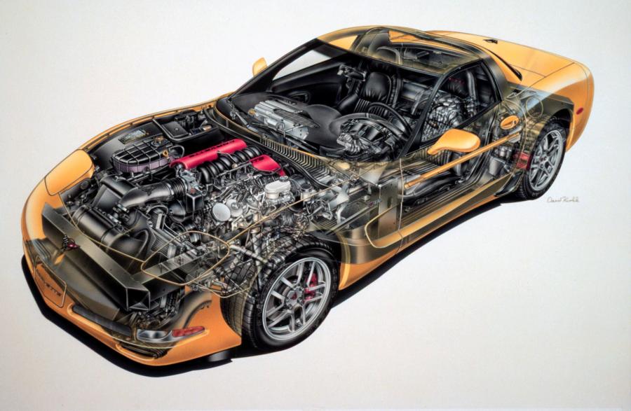  Chevrolet Corvette Z06 2001 года  (фото 57 из 73)